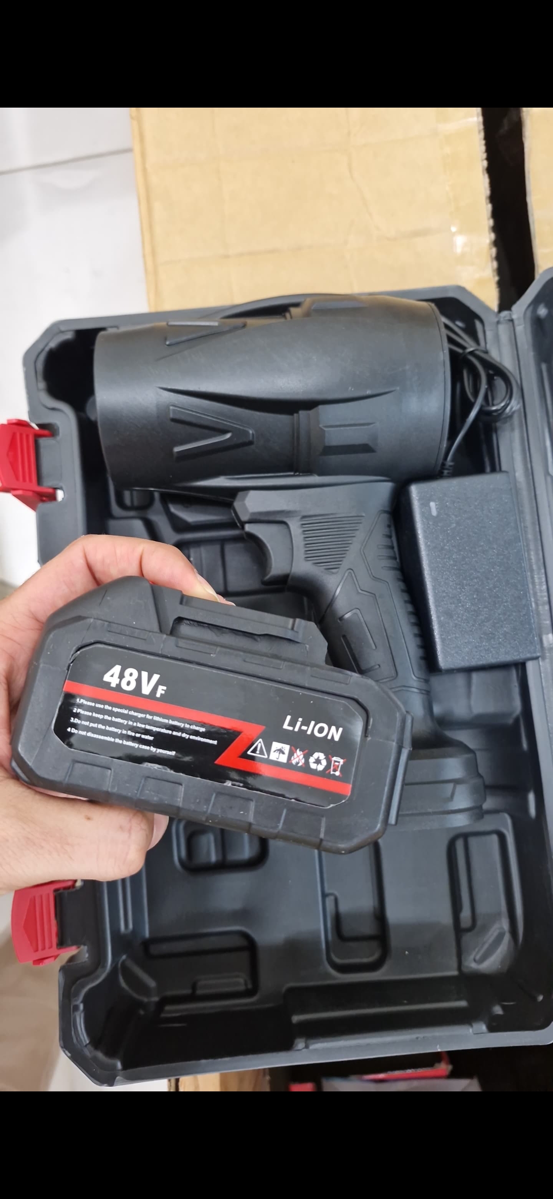 بلوور شارژی (دمنده جت فن ) STORM TORBIN FAN M1